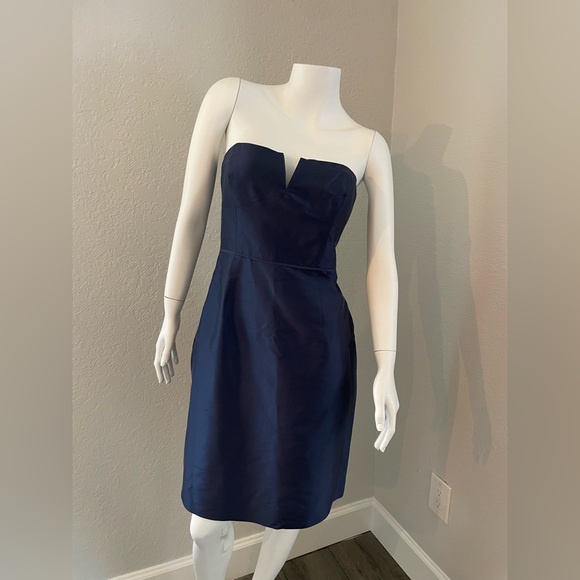 J crew navy dress - Picture 2 of 5